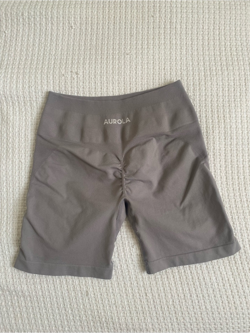 AUROLA Intensify Grey Workout Shorts